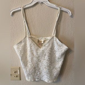Gold label vintage Victoria’s Secret lace camisole large